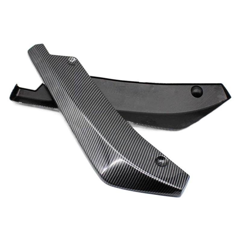 Трансграничный хит продаж автомобиль, окруженный рисунком из углеродного волокна, задний бампер с защитой от столкновений, универсальная внешняя модификация заднего спойлера