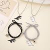 Dinosaur for beloved, bracelet, necklace, set, accessory hip-hop style, 2 pieces, wholesale