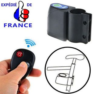 Cross-Border Bicycle Remote Control Alarm, Bicycle Anti-Theft Lock, Anti-Theft Device, Mountain Bike Alarm Lock, Smart Anti-Theft Device