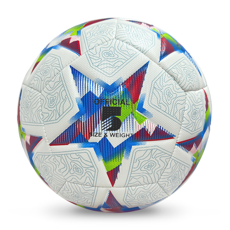 No.5 大人用競技用ボール PU ミシン縫い耐摩耗性サッカーボールトレーニング屋内および屋外サッカー|undefined