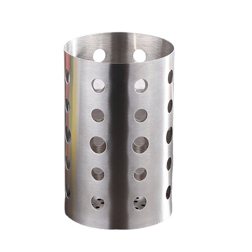 304 Thickened Stainless Steel Chopsticks Holder Kitchen Multifunctional Chopsticks Basket Storage Rack Household Drain Chopsticks Box Set