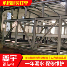 承接钢结构厂房仓库建设大跨度工程建筑施工多层钢结构搭建厂房