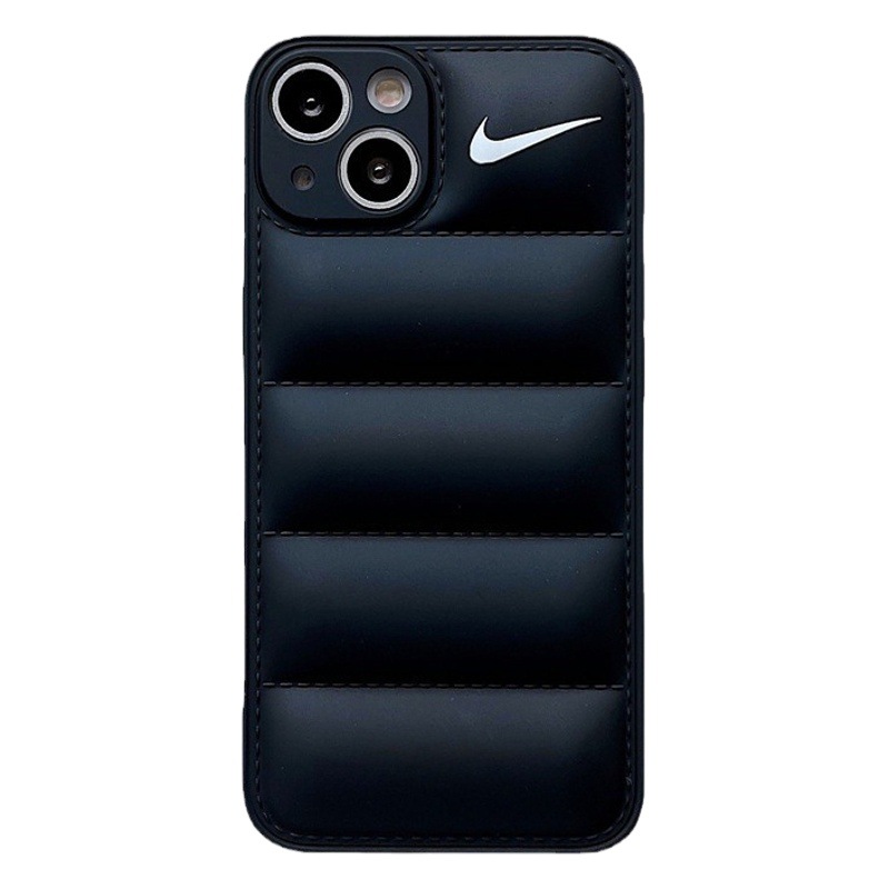 Chaqueta de plumón de gancho de la marca de moda para Apple 16Promax funda para teléfono móvil iPhone15 líquido 13/12/11 anti-caída