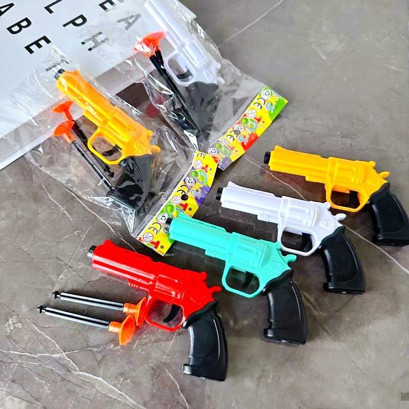 Colorful Children's Suction Cup Pistol, All-Out Attack, Jedi Counterattack, Double-Gun Safety Revolver, School Peripheral Hot-Selling Model