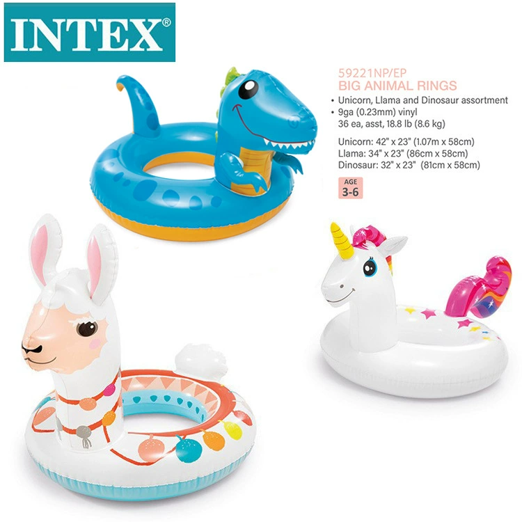 Intex, подлинный надувной круг для плавания, 3-6 лет