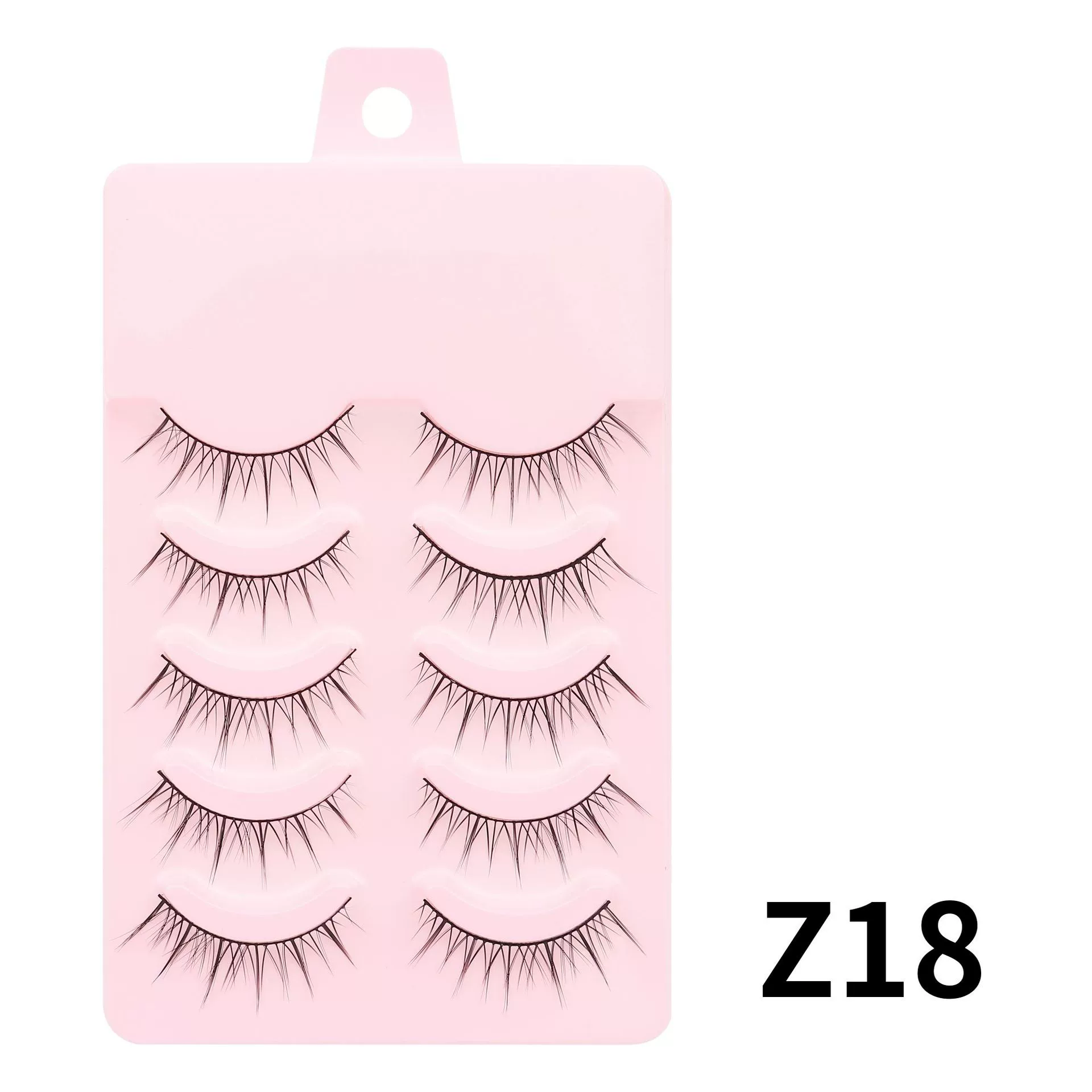 False Eyelashes DINGSEN, 5-Pair Set, Everyday & Cosplay Styles, Assorted Bands