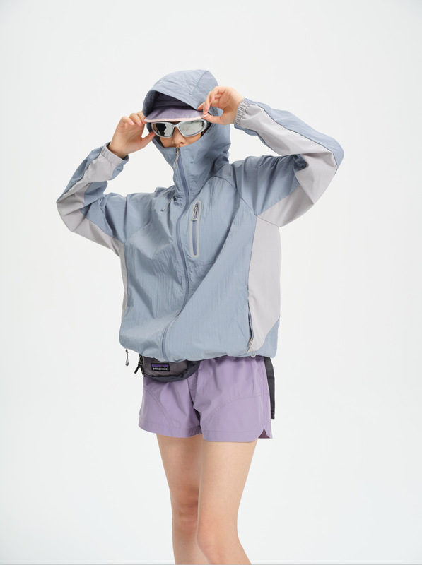 山野防晒衣女UPF100+户外轻量可收纳皮肤衣原纱凉感透气防晒服男|undefined