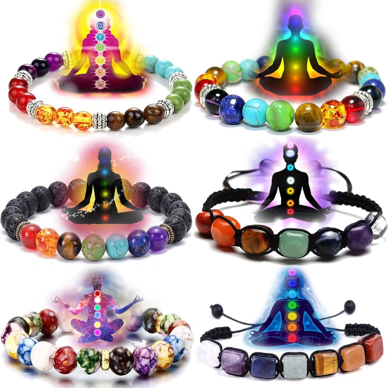 Wish European and American Jewelry Eight Planets Bracelet Volcanic Stone Agate Natural Stone Obsidian Red Agate Beaded Bracelet Wish European and American Jewelry Eight Planets Bracelet Volcanic Stone Agate Natural Stone Obsidian Red Agate Beaded Bracelet