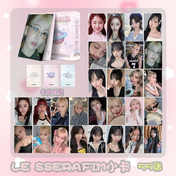 Le Sserafim women's group small card [55 photos]