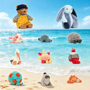 ������ƷJellycat26ƴɫ�ù��к��T�����\�����r��ţë�q��ż