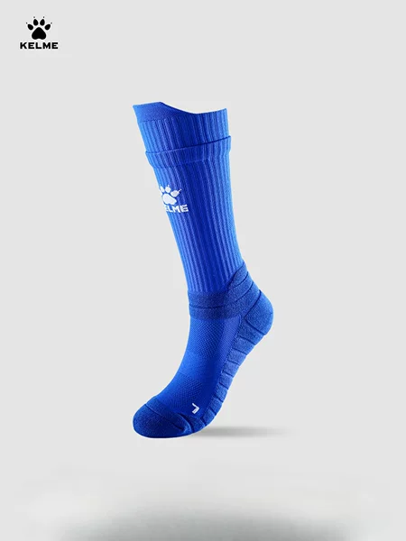 KELME adult mid-calf soccer socks, professional training and competition socks, sweat-wicking, non-slip, for running and sports