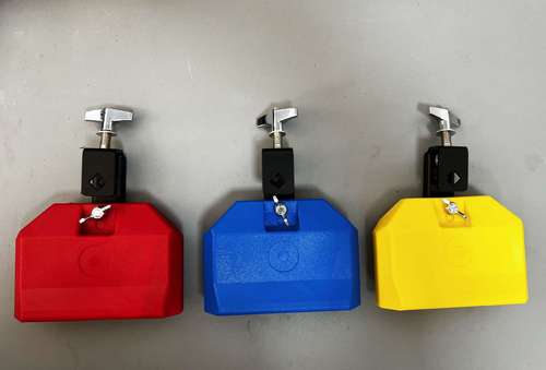 Orff percussion instrument plastic clapper drum tambourine band accompaniment accessories cowbell two-tone wooden fish ring