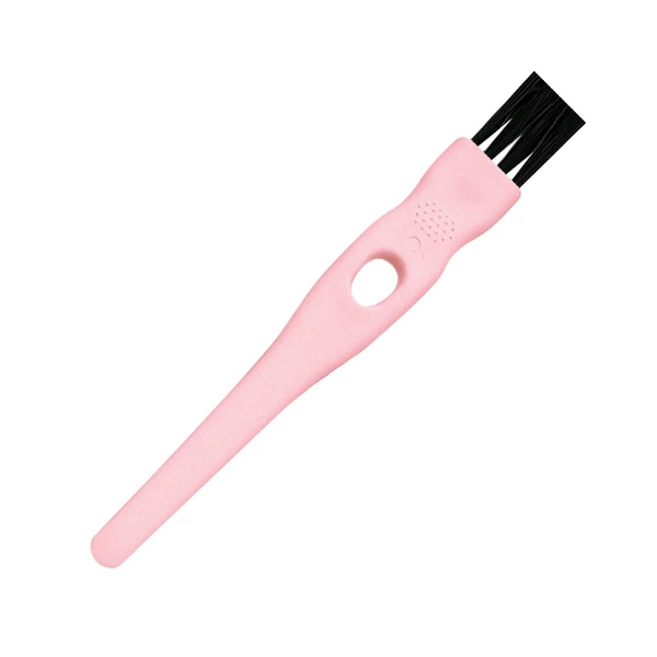 Pink handle black hair