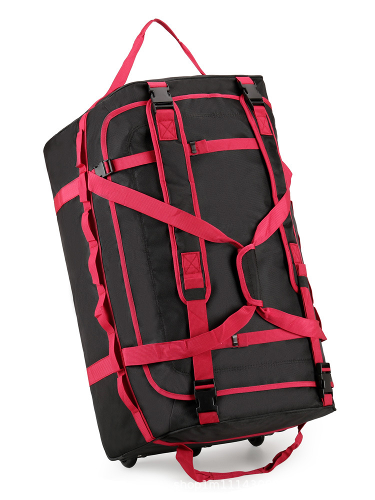 Bolsa de viaje multifuncional de ruedas supergran, ropa, colchón, bolsa de equipaje, bolsa de envío, bolsa de transporte de ruedas, bolsa de transporte de ruedas, bolsa de aire libre a prueba de agua