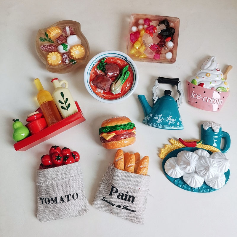 抖音爆款食玩冰箱磁力贴