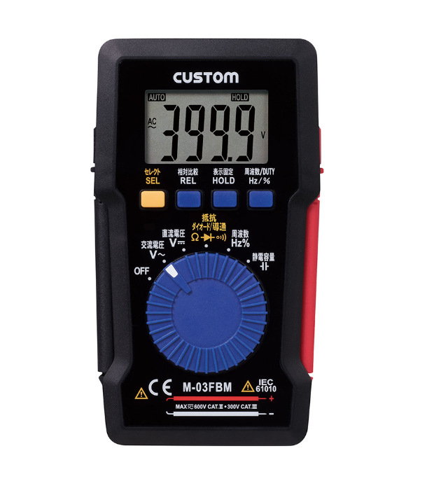 日本东洋CUSTOM数字万用表M-03FB/M-09FBM/CDM-11D/CDM-09N