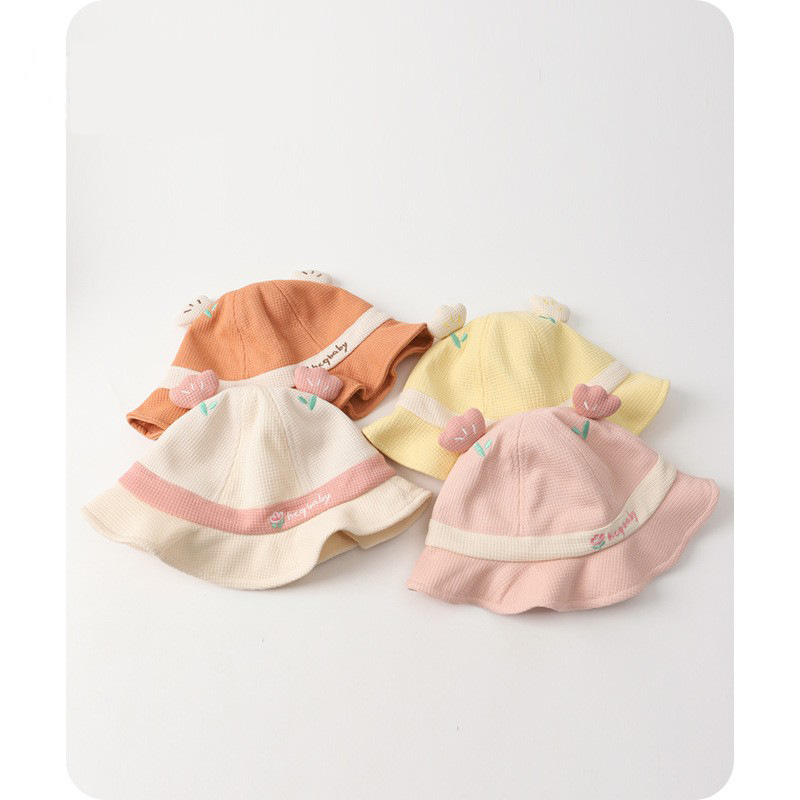 Sombreros para bebés primavera y otoño sombreros de sol recién nacidos bebés lindos sombreros de pescador para niños super lindos sombreros de bañera solar
