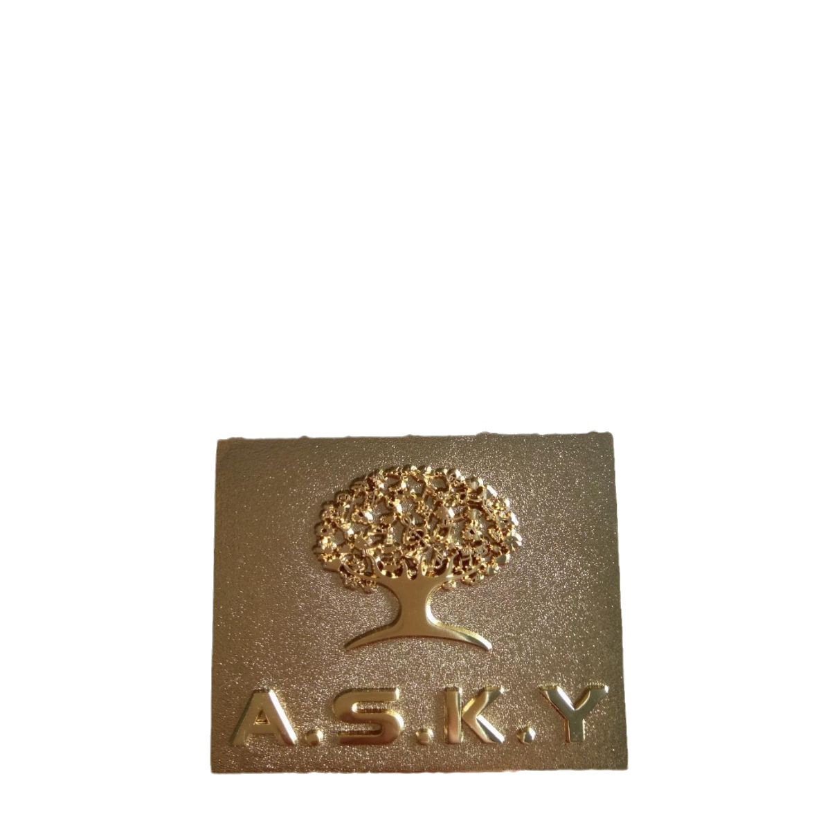 化妆盒商标牌 金属钱包标牌 礼盒铭牌 笔记本五金标 金属商标牌