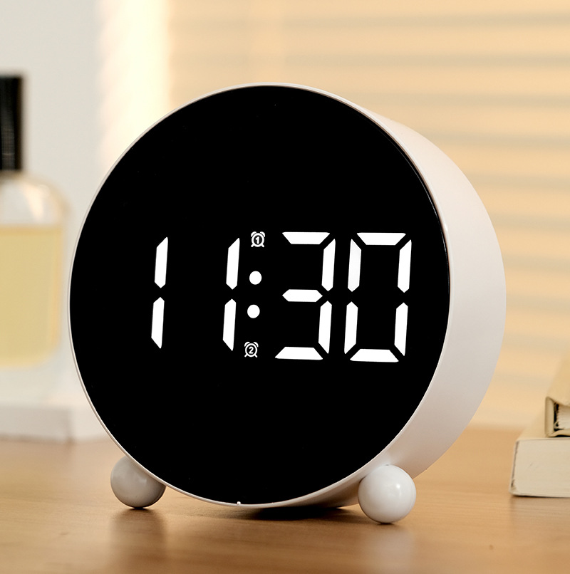 Reloj digital LED reloj despertador electrónico inteligente artefacto de despertar para estudiantes 2024 nuevo reloj de escritorio