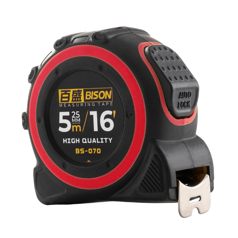 Fábrica personalizada mayorista comercio exterior transfronterizo cinta de acero de pulgadas 3 - 5 metros ingeniería anti-caída auto-bloqueo de espesamiento de alta precisión