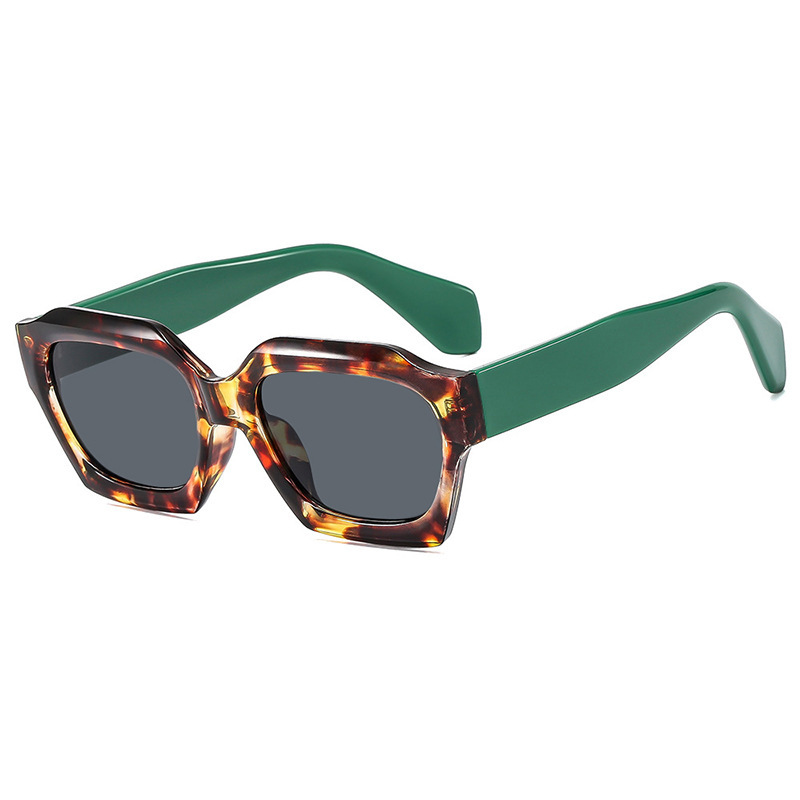 Pieza gris de la pierna verde Marco de flor de frijol