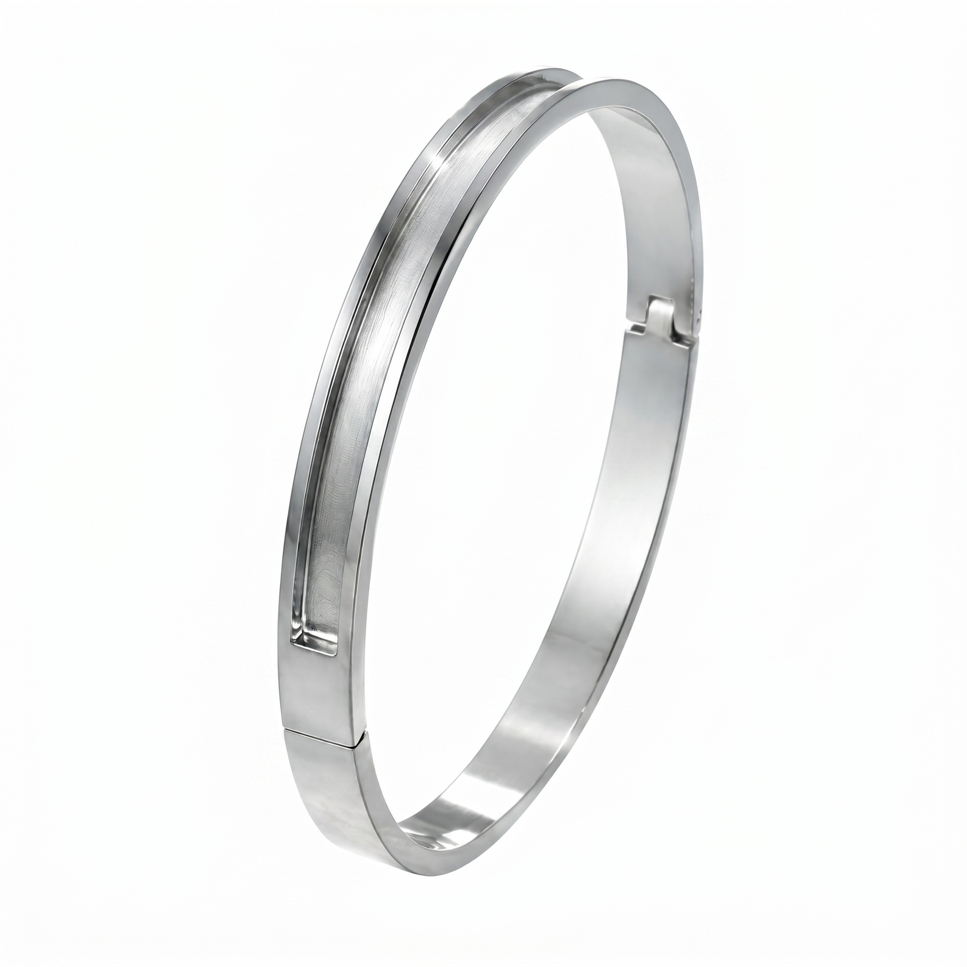Steel sticker, bracelet, DIY, 6mm