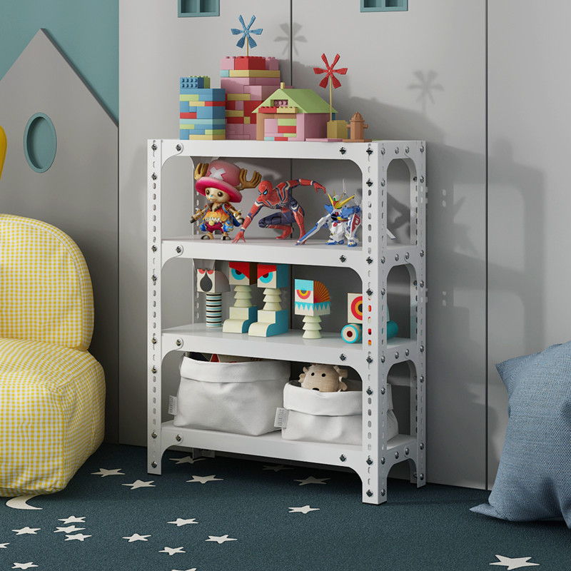 Estante de almacenamiento de 20cm Estante de almacenamiento de piso multicapa Estante de almacenamiento de juguetes Estante de libros Estante de té Estante estrecho Estante simple Estante de hierro forjado