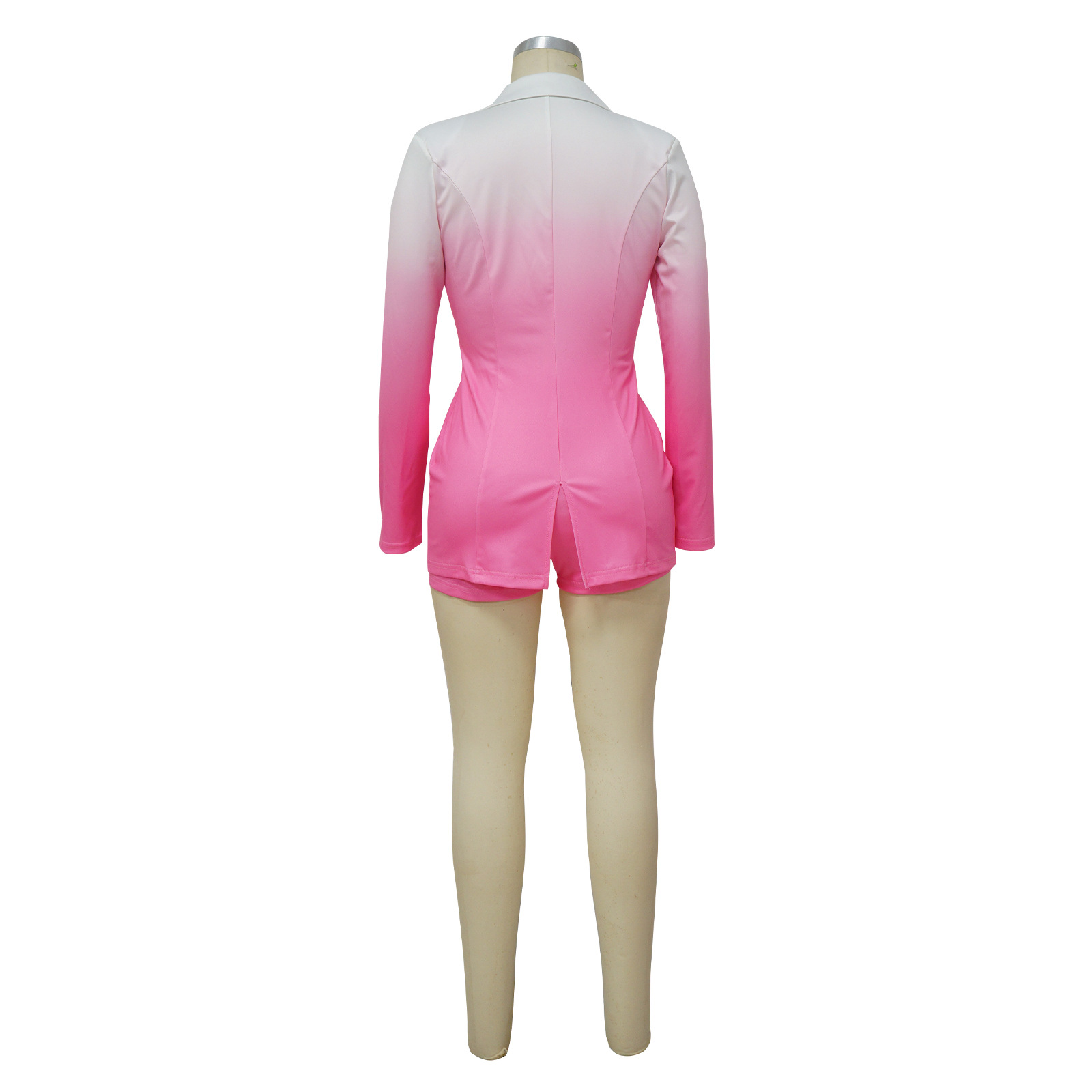 GraceChic GraceChic K10562 Exclusive For European And American Cross-Border New Style Green Fruit Collar Suit Long Sleeve Shorts_voghion.com