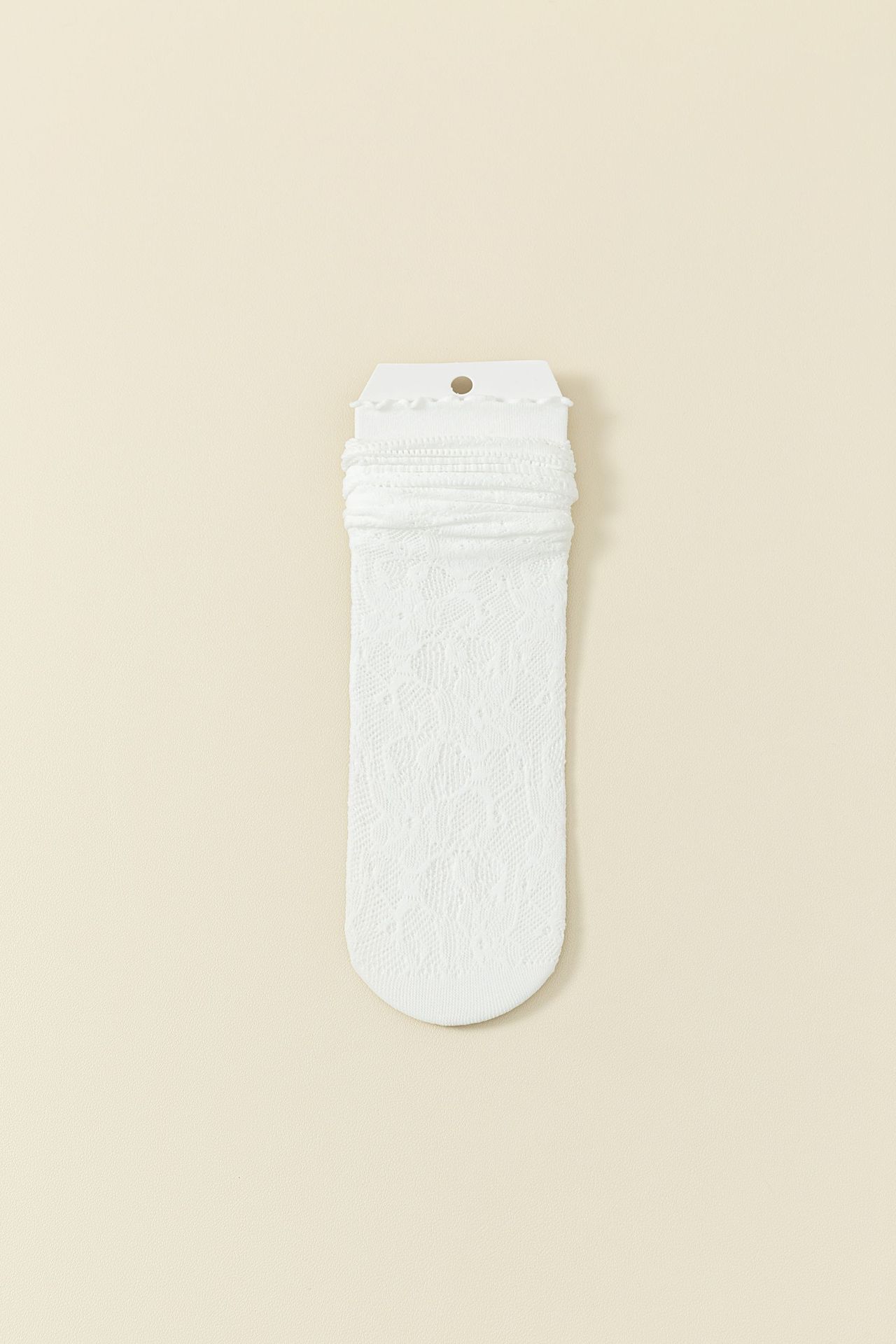 Nuevos calcetines delgados de primavera y verano de nylon coreano de encaje hueco calcetines de malla de encaje calcetines de pila