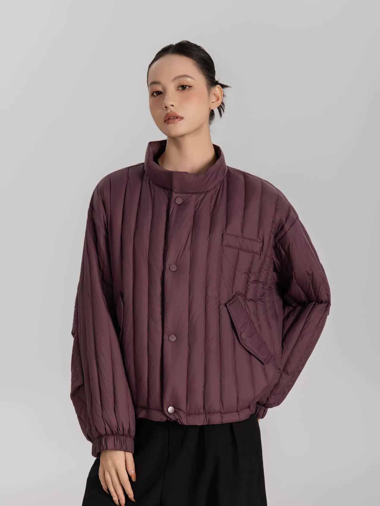 Зимняя модная кепка-бейсбол Velvet, удерживающая тепло, короткая легкая и тонкая куртка, утка-пух, городской стиль