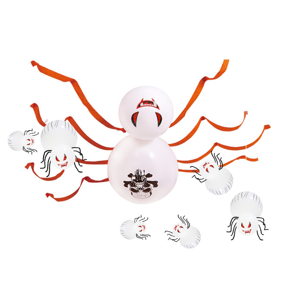 Transfronterizo Amazon Halloween cumpleaños decoración cadena de globo fiestas personalizadas set de globo