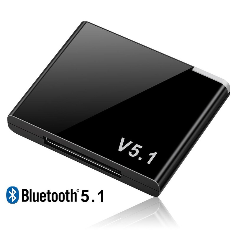 30pin Bluetooth receiver I-WAVE Bluetooth audio adapter for Apple dock speaker ipod audio