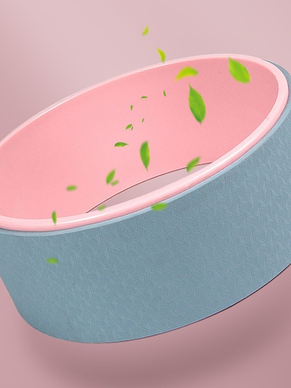 メーカー特売の人気商品 ヨガホイール 後屈補助具 背中開きダルマホイール 腰下補助ホイール 家庭用フィットネス器具|undefined