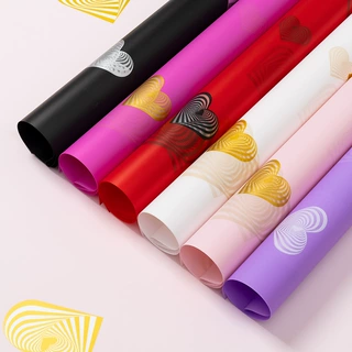 克罗蒂爱霓光纸情人节防水鲜花包装纸花店资材批发高级感包花纸