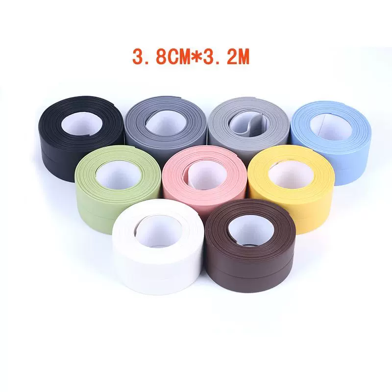 自粘式亚克力升级款防水防霉厨卫美缝贴灶台水池马桶美缝防霉贴