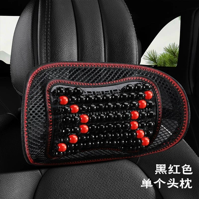 Cool pad – Pad, Universal Model with Lumbar Support - headrest-black-and-red