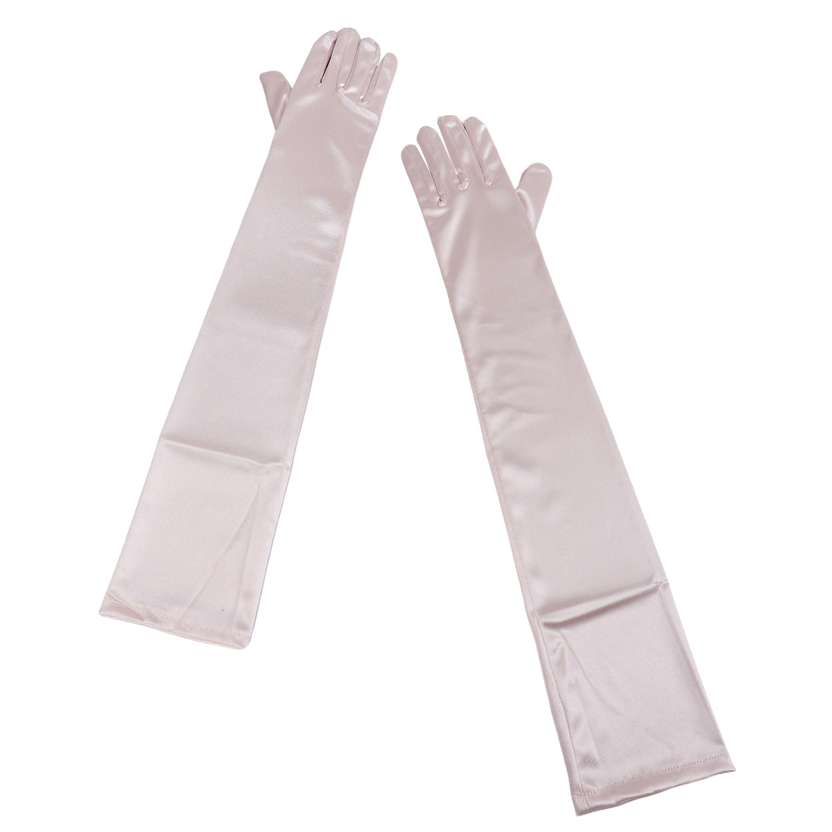 Cosplay elástico de seda extra largo transfronterizo, guantes de boda de presentación de cena sexy de Halloween para damas