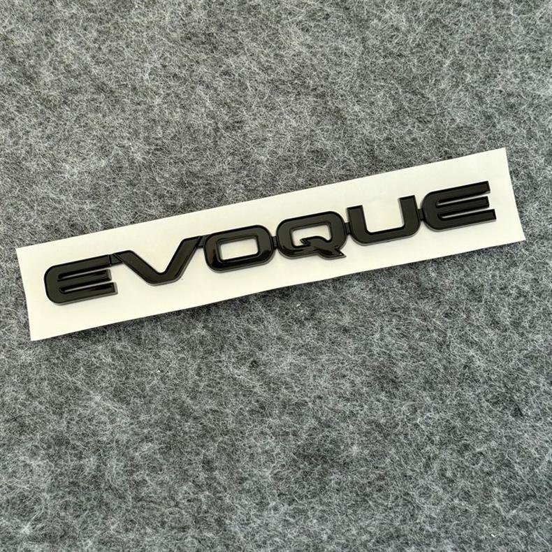 Suitable for Land Rover Sport car emblem, including the lettering, the "Queen's Signature" emblem, the Genesis emblem, the tail emblem, and the HSE and EVOQUE models, for modification purposes