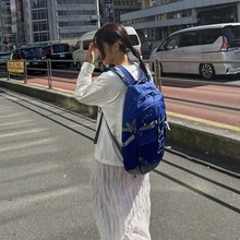 this韩国小众金宝罗同款25春夏休闲情侣大容量日常户外双肩包