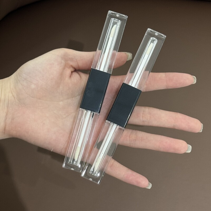 1.5ml*2/3ml*2粉色现货唇彩管包材方形双头二合一遮瑕提亮唇蜜瓶|undefined