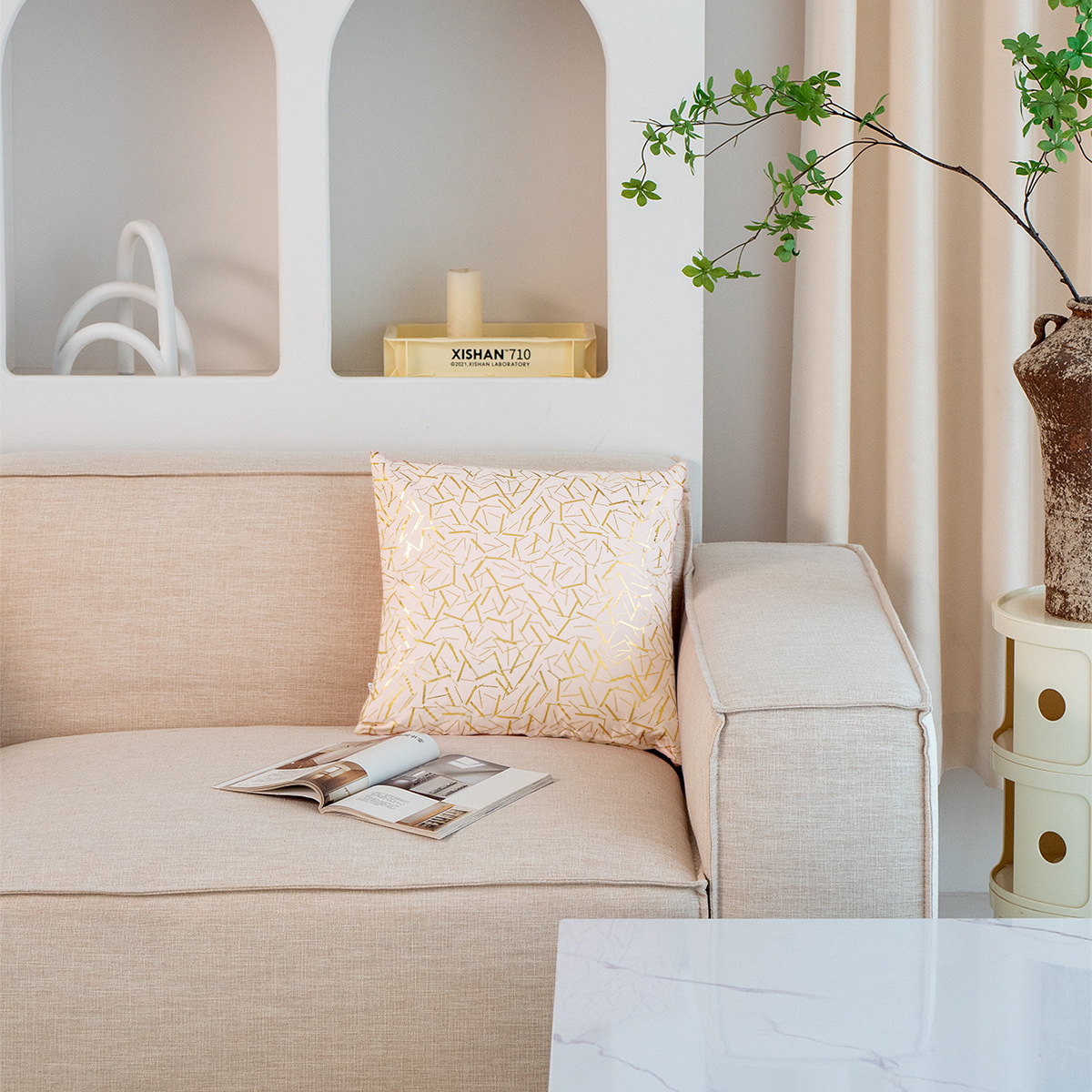 SHEIN Cross-border Hot Sale Pillow Cover Nordicins simple sofá de oficina Pillow Cover sin núcleo de almohada