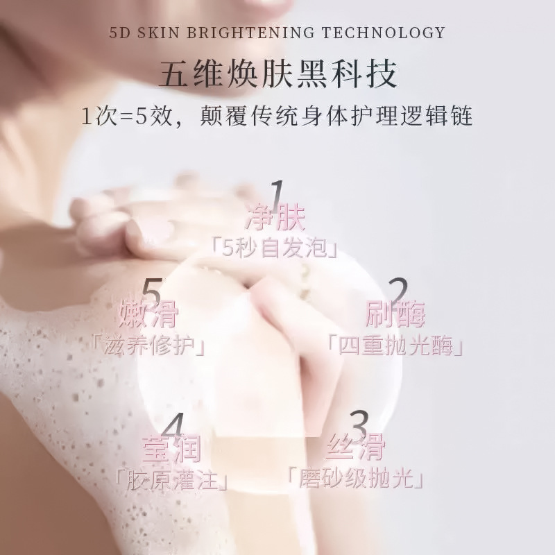 小气泡注氧抛光气泡膜提亮肤色光滑细嫩自发泡护理身体膜定制加工|undefined