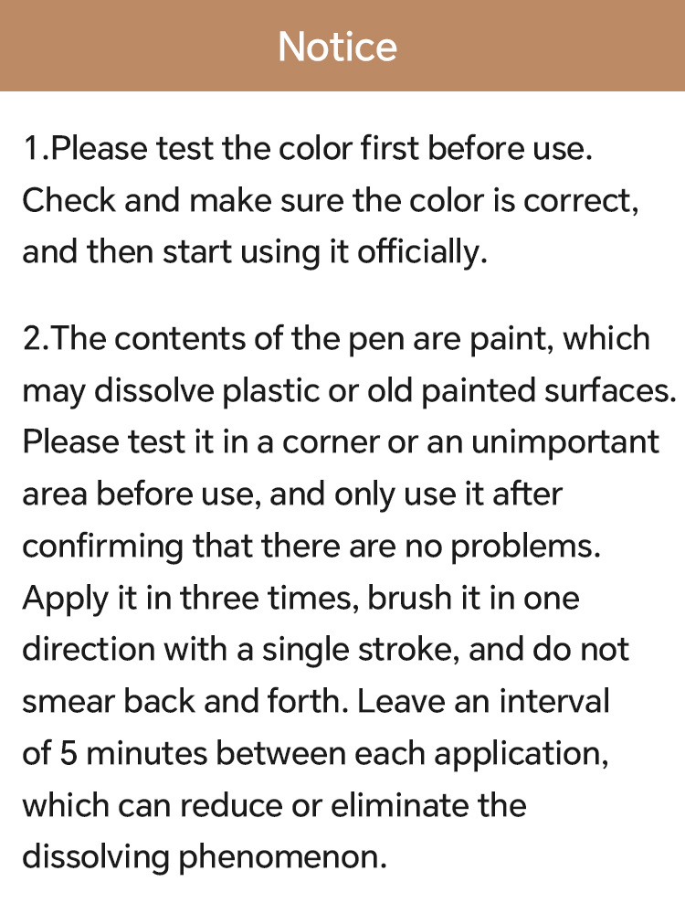 Cross-Border Ral Color Card Ral Touch-Up Pen Paint Pen Touch up Aluminum Alloy Metal Wood Scratch Repair