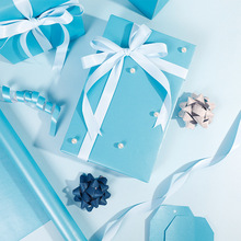 珠光七彩礼品包装纸卷装大尺寸43cm*10m高档包装纸生日礼物材料