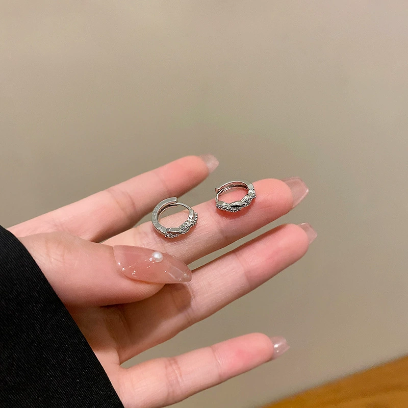 Серьги с Zircon из жемчуга, стиль роскоши, простой и элегантный дизайн