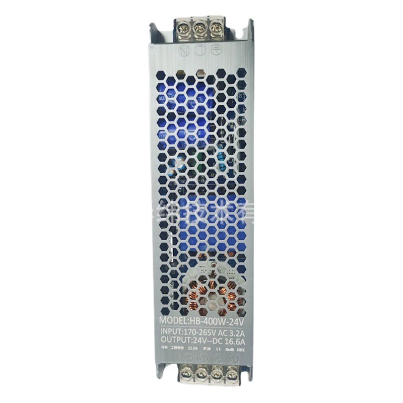 24V400W источник питания светового короба Линейный источник питания освещения домашняя световая полоса 12V24V постоянное напряжение 60-400 Вт источник питания