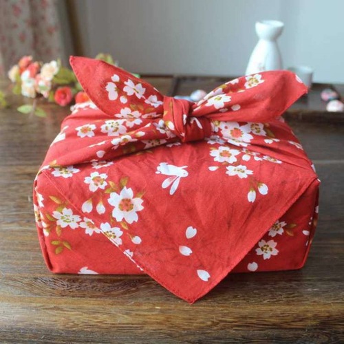 件日式和风手帕方巾风吕敷便当包裹布花间兔桌布餐垫包袱皮