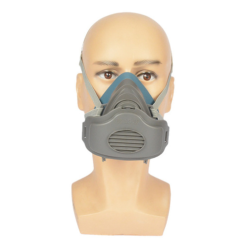 Pig nose silicone dustproof industrial half mask Lusi 3200 half mask 3701 filter cotton wholesale