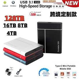 跨境硬盘专供外贸升级M.2SSD移动固态16T8T64GB2T/1T源头工厂