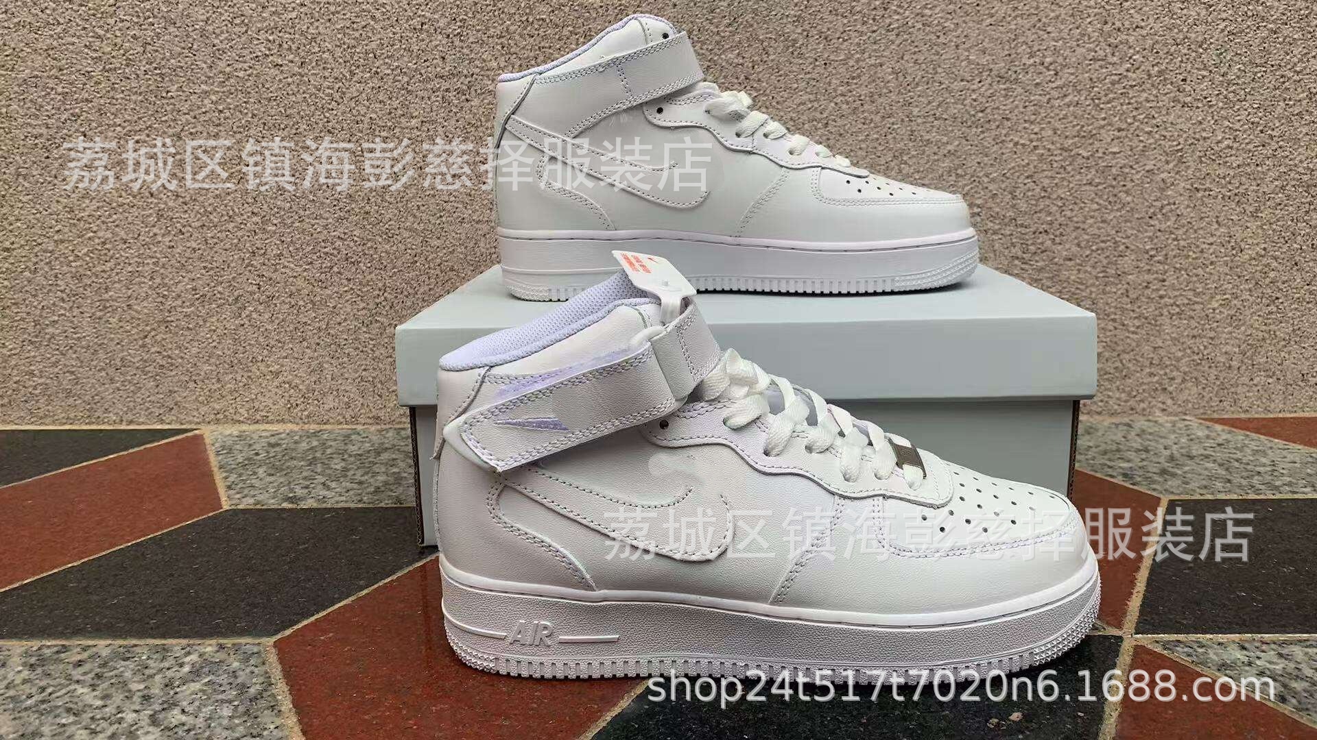 Precio de fábrica Putian puro nivel de cabeza original AF1 Halloween trigo negro y blanco panda baja fuerza aérea No. 1 comercio exterior transfronterizo